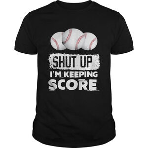 Shut Up Im Keeping Score Tennis Ball Shirt